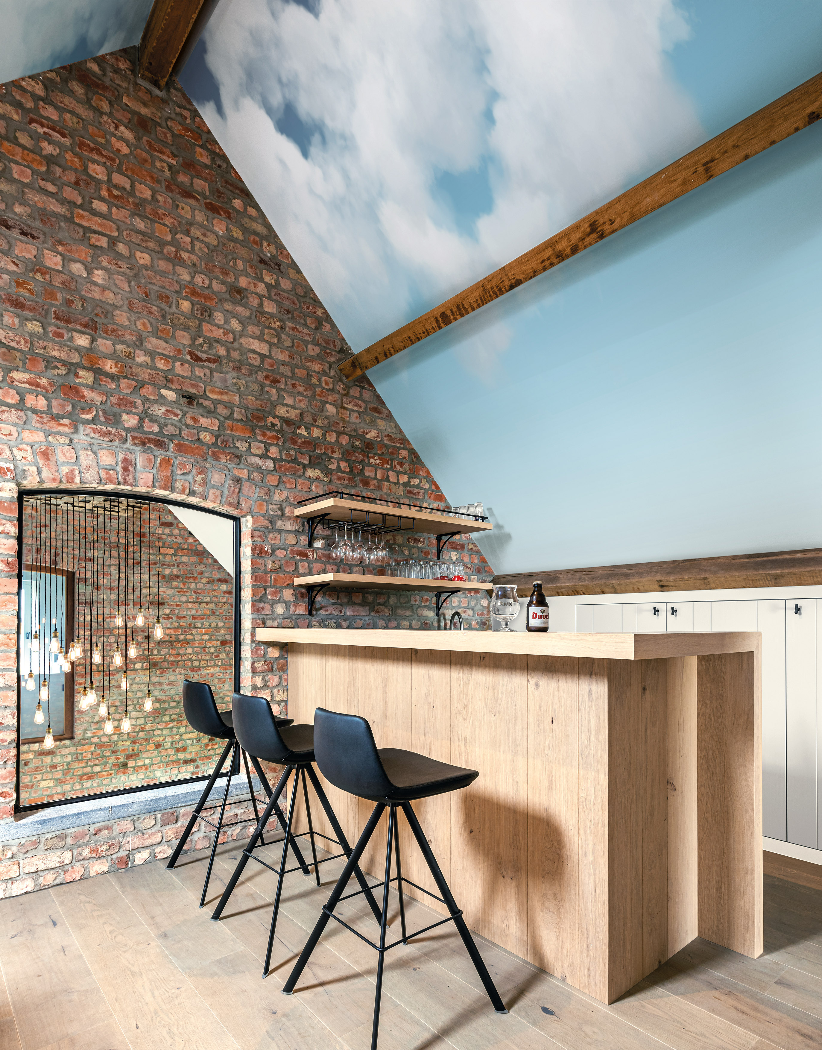 Панно Loymina Пейзаж Облака ART3 021 3×6 фото в интерьере